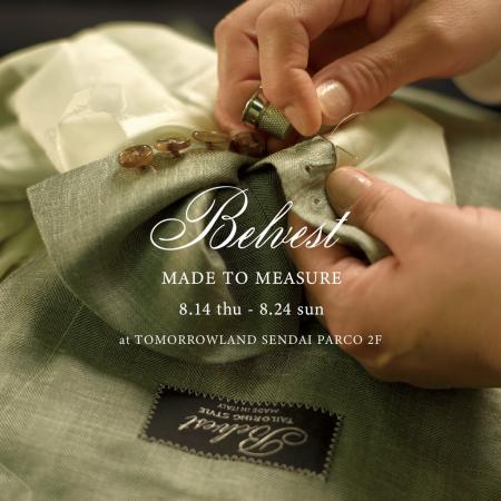 〈BELVEST（ベルベスト）〉MADE TO MEASURE オーダー