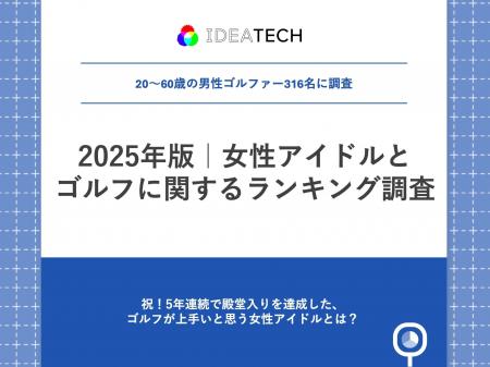【祝！5年連続で殿堂入り決定】男性ゴルファーが選ぶ