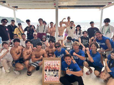 “超マッチョ祭”筋肉で江ノ島を盛り上げる！beach brig