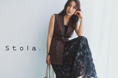 【Stola.(ストラ)】女優・石川恋が纏う、MID SUMMERカ