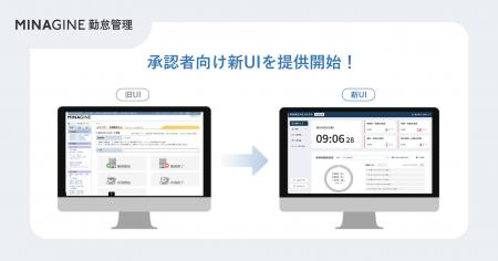 勤怠管理システム「MINAGINE勤怠管理」、承認者向け新