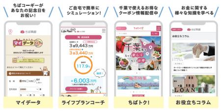 「ちば興銀アプリ」で暮らしに寄り添ったサービスの提