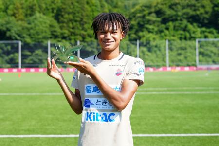 【いわきFC】石渡ネルソン選手が7月度「明治安田J2月