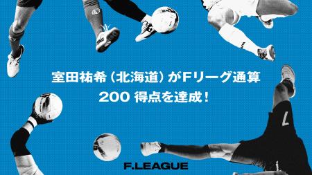 室田祐希（エスポラーダ北海道）がＦリーグ通算200得