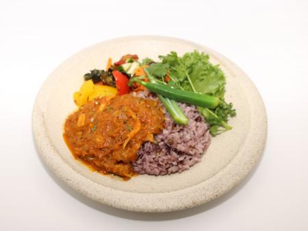 中崎町 カフェ「Wabi cafe」の2つのカレー。ビーガン