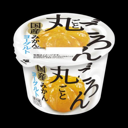 国産みかんが丸ごと１個！「ごろん丸ごと国産みかんヨ