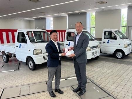 ネクステージ、西日本昴自動車工科大学校へ軽トラック