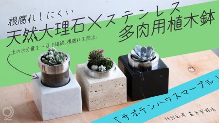 ＜特許技術×天然素材＞多肉植物の根腐れを防ぐ植utf-8