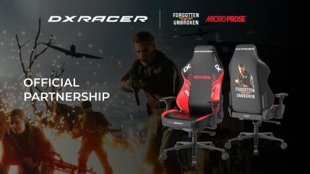 DXRacer、gamescom 2025でMicroProseおよびCenturion 