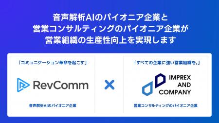 インプレックスアンドカンパニーとレブコム、戦略的業