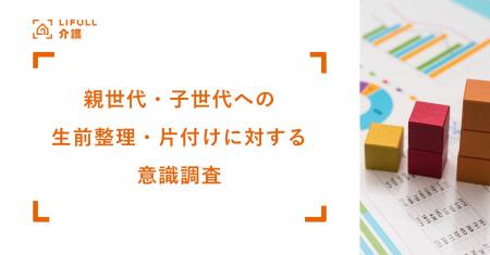 「親の生前整理・片付けを手伝いたい」子は8割の一方