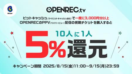 ライブ配信プラットフォーム「OPENREC.tv」にてutf-8