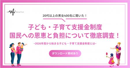 【20代以上の男女400名が回答】2026年度から始まる子