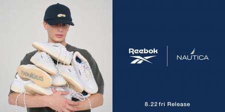 ReebokとNAUTICAが初のコラボレーション。別注”CLUB C