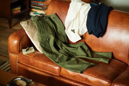 ナイジェル・ケーボンの絶対的定番【ARMY CARGO PANTS