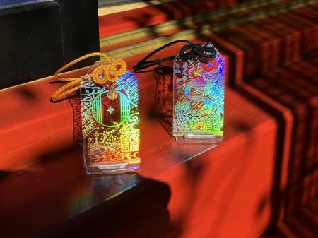 宇宙と銀座が出会う瞬間――世界初「宇宙金箔御守(utf-8