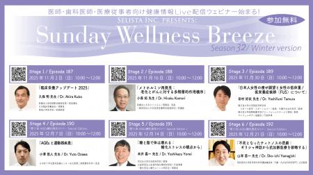 Selista Inc. Presents.『Sunday Wellness Breezutf-8