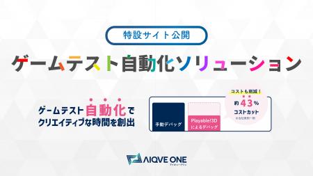 AIでゲームテストのコストを約43％削減「ゲームテスト
