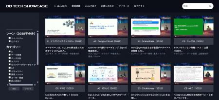 データ技術の最前線を体感できる「db tech showcase 2