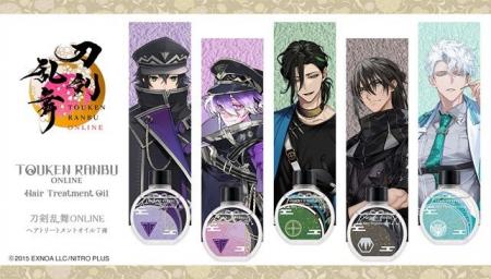 「刀剣乱舞ONLINE」より好評のヘアオイル7弾が登場　
