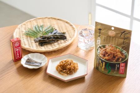 「都こんぶ」味の国産ホタテ貝ひも！ホタテと昆布でダ