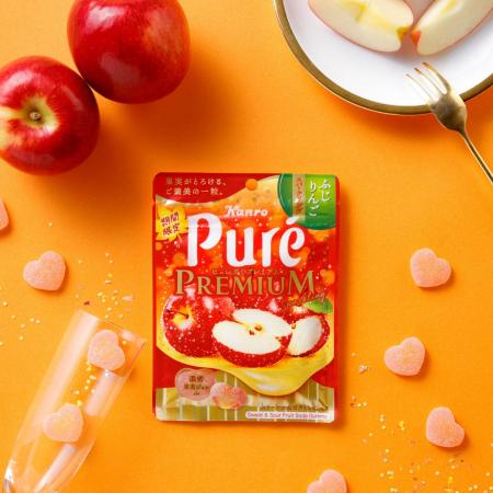 “ふじりんご×スパークリング”のさわやかな甘ずっぱさ