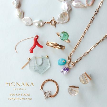 トゥモローランド 京都高島屋店にて〈MONAKA jeweller
