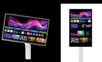移動式4Kスマートモニター「LG Smart Monitor Swing」