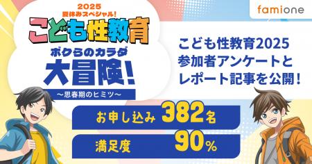 7月27日開催「夏休みスペシャル！こども性教育2025　