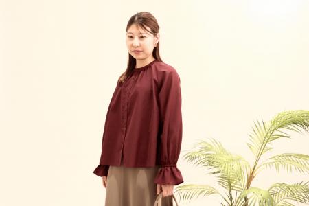 秋色シアー素材のブラウスを8月21日に発売
猛暑utf-8