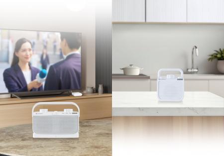 業界初[※1]、専用の子機を増設できるテレビ用スピーカ