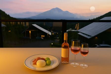 「あさま空山望」、秋の夜長を楽しむ『お月見アフタヌ