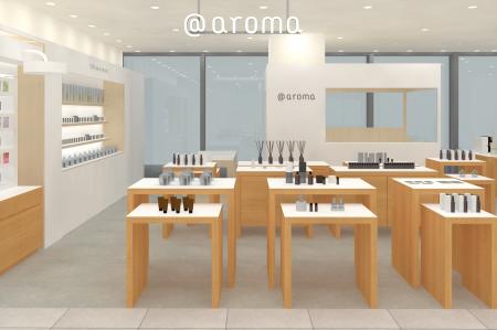 香りの専門ブランド、アットアロマがニュウマン高輪に