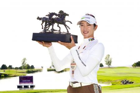 NIPPON EXPRESSホールディングス所属、原英莉花選手が