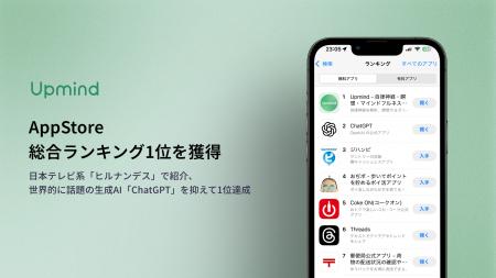 【Upmind】日本テレビ系「ヒルナンデス」で紹介、AppS