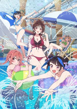 TVアニメ『彼女、お借りします』の新規描き下ろしグッ