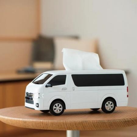TOYOTAハイエース型ティッシュケース、Amazonで取り扱