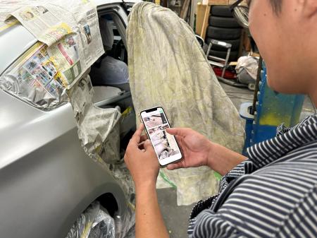徳島県の自動車整備会社のサクラ自動車、現場DXサービ