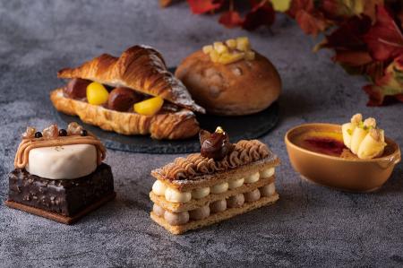 “なると金時を使用したクレームブリュレ”や“フランス