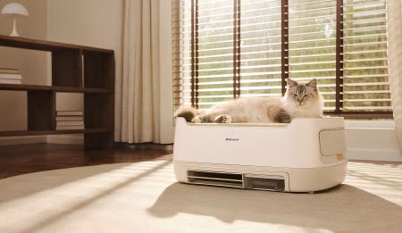 ペットのニオイと抜け毛に適応したベッド一体型の空気