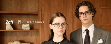 メガネブランド「Zoff」×「UNITED ARROWS」2025秋冬　