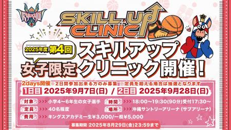 「2025年度 第4回女子限定スキルアップクリニック」実