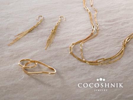 【COCOSHNIK】晩夏の新作コレクション「Metal Layered