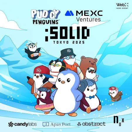 Apas Port、Pudgy Penguins公式イベント『;SOLID』に