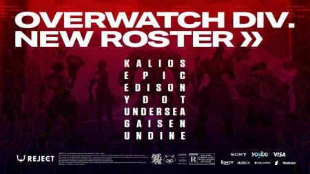 プロeスポーツチーム「REJECT」OVERWATCH部門に新メン