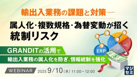 『輸出入業務の課題と対策─属人化・複数規格・為替変