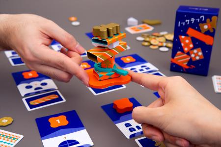 ボードゲーム『ノッケテック』2025年秋発売。ふたりで