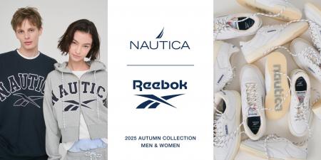 Reebok×NAUTICAのコラボレーションアイテムがFREAK'S