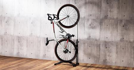 盗難対策で自転車を室内保管するなら、縦置きで省スペ
