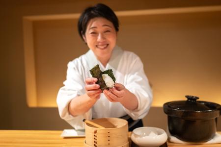 和多屋別荘内「おにぎり神谷」の主宰・神谷禎恵氏が、